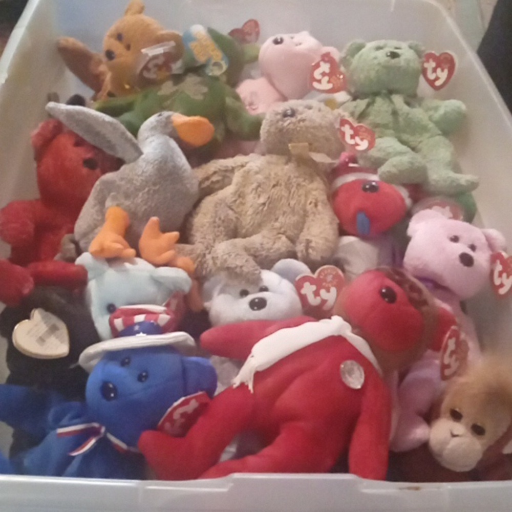 Set Of 60 Beanie Babies